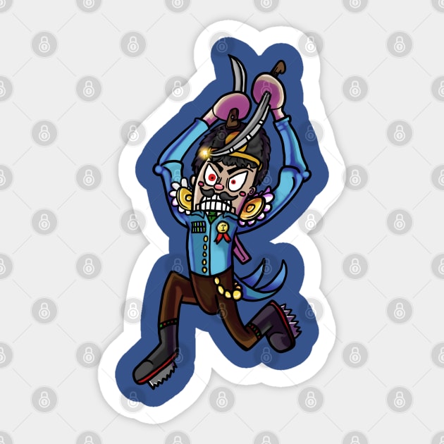 Nutcracker Chaos Sticker by gothicnightmarepws